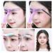 12 PCS Eyebrow Stencils Kit with Razors, Pencil & Stamp - Reusable Eyebrow Shaping Templates for DIY Makeup - Buy Online on GoSupps.com