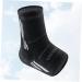 Silicone Ankle Brace - Support for Sprained Ankle | 1pc 24x12cm Black - International Shipping Available - Buy Online on GoSupps.com