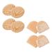 FOMIYES High Heel Inserts 4 Pairs Sole Pad Toe Pad Metatarsal Foot Pads High Heel Shoes Insert Invisible High Heel Half Toe Sleeve Metatarsal Cushions Plate Silicone Sponge Lace