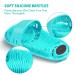 Silicone Shower Foot Scrubber Bath Brush Set for Men and Women - Personal Cleaning Kit in Green - Buy Online on GoSupps.com