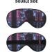 SSIMOO Hacker Era Soft Sleep Eye Mask - Breathable Black Eye Patch for Women Perfect for Travel & Relaxation - Buy Online on GoSupps.com