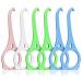 Cobee Aligner Removal Tool 6 pieces of invisible tooth removal Aligner Chewies Removal Tool Kit Aligner Tenhaken Oral Corrector Remover for invisible braces (Bear shape 4 colors 6 pieces 4 colors