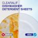 CLEARALIF Dishwasher Detergent Sheets - Lemon Scent Eco-Friendly 160 Loads Perfect for Dishwasher & Sink - Buy Online on GoSupps.com