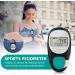 Flintronic 3D Step Counter Pedometer - Accurate Walking Tracker for Seniors & Kids | Calorie Consumption Meter - Black - Buy Online on GoSupps.com