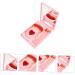 FRCOLOR 6 Boxes makeup brush set makeup brush container portable powder brush Cosmetic Tool Lip make up kit Portable Beauty Brush Foundation Brush plastic abs woman mirror box - Buy Online on GoSupps.com