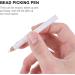 POPETPOP 30pcs Absorb White Pencil Nail Gems Nail Whitening Pencil Mini Pencils Dotting Tool Crayon Pickup - Buy Online on GoSupps.com