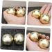 Bcoath Handmilling Balls - Small Hand Massage Balls for Fitness Relaxation & Stress Relief | Baoding Balls for Hand Therapy - Buy Online on GoSupps.com