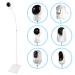 HOLACA 35 inch or 50 inch Floor Stand for Infant Optics DXR-8/DXR-8 Pro,eufy Baby Monitor,Vava/Hipp and Nooie Baby Monitor,Owlet and Motorola Baby Monitor, for Any Other Cameras with 1/4 Screw Mount