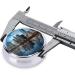 Chicago Reflected Printed Round Pill Box | Portable Travel Medicine Organizer | International Shipping Available - Buy Online on GoSupps.com