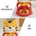 Artibetter 3 Pcs Year of The Tiger Bobble Head Ornament Statue Good Luck Figurines Chinese Zodiac Toys Dashboard Animal Doll Nativity Ornaments Figure Traditional Office Wild Resin The Sign Red 1x3pcs 6X6X9.5CMx3pcs - Buy Online on GoSupps.com