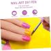 minkissy 1 Set Dust Brush Suit Pen Brush Detailing Brush Kit Manicure Brush Nail Polishing Brush 3d Acrylic Rod - Buy Online on GoSupps.com