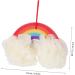 PLAFOPE 1pc Rainbow Bath Ball Body Scrub Sponge Bath Sponges for Cleaning Supply Tub for Newborn Mesh Shower Ball Body Wash Bath Rinser Soft Bath Sponges Wash Puff - Buy Online on GoSupps.com