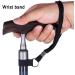 Walking Stick Telescopic Adjustable Crutch Thickening Solid Wood Handle Ultra Light Cane Blue Surprise Gift - Buy Online on GoSupps.com