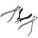 3 x glasses tongs borderless glasses pliers glasses repair tools glasses processing tools glasses adjustment pliers repair set spring handle non -slip for repair of glasses