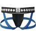 Diamond MMA Four-Strap Jock Strap Supporter with Built-in Cup Pocket - Black Large - Buy Online on GoSupps.com