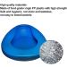 NEDLON Plastic Bedpans Unisex Thicken Bed Pan Portable Toilet Potty for Bedridden Old Man Pregnant Woman Hospital Or Home Use (Color : Blue) - Buy Online on GoSupps.com