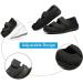 WCXTY Adjustable Diabetic Slipper for Arthritis & Swollen Feet - Size 9.5 Black - Buy Online on GoSupps.com