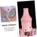 Lurrose Peach Blossom Moxibustion Ceramic Bottle - Smoke-Free Heat Moxa Device for Face Massage | International Shipping Available - Buy Online on GoSupps.com
