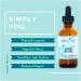 Simply You Liquid Iodine: Organic Vegan Thyroid Support Supplement - Gluten Free - Boost Energy, Reduce Fatigue, Improve Focus - Strengthen Hair and Nails - Buy Online on GoSupps.com