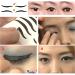 MAGICLULU 240 Pairs Double Eyelid Tape Black Eyeliner Sticker Eyeliner Eyeshadow Sticker Smoky Water Proof - Buy Online on GoSupps.com