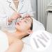 Baluue 100pcs Eyebrow Ruler White Eyebrow Shape Measurements Eyebrow Measurement Tool 18X2.2CM White - Buy Online on GoSupps.com