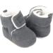 MASOCIO Baby Winter Booties | Infant Soft Sole Boots 12-18 Months | Gray - Buy Online on GoSupps.com