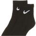 Nike Unisex Everyday Lightweight Ankle Socks - 3 Pairs in Black/White | International Shipping Available - Buy Online on GoSupps.com