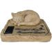 Cat Memorial Stones - Sleeping Cat Grave Marker for Garden, Patio, or Lawn - Sympathy Cat Memorial Gifts - Solar Powered - 8.5 x 7 x 3.5 - Buy Online on GoSupps.com