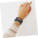 NUOBESTY 2Pcs Stone semi-finished product bead bracelet bead gem beads wristband beads bracelet stone beads wristband beading round beads Bracelet stone bracelet accessories decor Blue 0.80X0.80X0.80CM - Buy Online on GoSupps.com