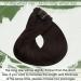 Hetto Clip In Real Hair Extensions - Darkest Brown #2 120g 35cm Remy Hair for Effortless Volume & Length - Buy Online on GoSupps.com