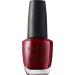 OPI Nail Lacquer We the Female | Opaque Dark Red Crème Chip Resistant Nail Polish | Washington DC Collection