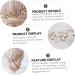 FRCOLOR Bride Hair Braiding Hair Comb Bridesmaid Headwear Crystal Side Comb Bride Hair Combs Rhinestone Hair Barrette Hair Clip Comb Faux Bangs European and American Pearl Alloy Material - Buy Online on GoSupps.com