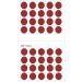 Vama Fashions Large Maroon Velvet Bindi Set for Women | Simple Round Kumkum Sindoor | International Shipping - Buy Online on GoSupps.com