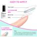 PEARL GLITTER GEL POLISH - Reflective Sparkle Clear Shell Glitter Nail Art - UV/LED Cured - 7.5ml - Buy Online on GoSupps.com