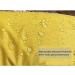 Cute Yellow M Dog Raincoat Hooded Slicker for Large Dogs and Puppies - 13 Back Length - Buy Online on GoSupps.com