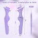 Catcan 5-in-1 Eyeliner Stencils for Eyes - Reusable Silicone Tool for Beginners - Purple - Buy Online on GoSupps.com