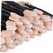 BIUDECO 100 Pcs Makeup Tools Double Head Eyeshadow Brushes Eyeshadow Makeup Brushes Makeup Black Size 2 Black - Buy Online on GoSupps.com