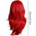 N Hot Hooded Hair Dryer Comic Wig Cosplay 70cm Color Long Curly Hair European Beauty Long Curly Hair Wig Multi Color Full Head Wig Human Lace Front Wig One Size Red - Buy Online on GoSupps.com