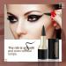 Matte Quick-dry Eyeliner Pencil Black Cream Solid Eyeliner Pen Long Lasting Waterproof Smudge-Proof Makeup Eyeliner with Makeup Mirror (2 Set) - Buy Online on GoSupps.com
