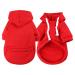 Waterproof dog coat winter warm jacket dog puppy sweater boy for little with bag-warm dog medium hoodie autumn clothing winter fleece pet clothing dogs (1024thdebkc-Red m) m 1024thdebkc-red