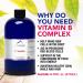 HoneyCombs Vitamin B Complex Drops 16 Fl Oz | Super B Complex & Vitamin C Liquid Supplement - Alcohol-Free - Buy Online on GoSupps.com