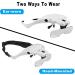 Magnifying Glasses Headset Wimayo Magnifying Glasses with Light and 5 Detachable Lenses(1X-3.5X) Headband Magnifier Magnifying Glasses for Jewellery Close Work Reading Watch & Electronic Repair - Buy Online on GoSupps.com