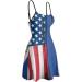 BAIKUTOUAN USA El Salvador Flag Women's Sexy Mini Dress - XX-Large - Buy Online on GoSupps.com