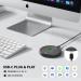 AIRHUG USB Microphone Desktop Computer Mic Mute Button with LED AI Noise Reduction - Buy Online on GoSupps.com