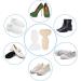 Shop Dadabig Heel Cushions - 4 Pairs of Anti-Slip Silicone Heel Pillows for Ultimate Comfort & Protection - Perfect for High Heels - Beige/Transparent - Buy Online on GoSupps.com