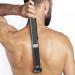 Groom Essentials Electric Back Shaver for Men | 150 Extension Extendable Handle Multi-Functional Shaver for Back | Travel-Friendly Foldable Design | Battery Powered Battery-Operated V2