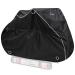 Teamobsidian bicycle cover - waterproof bicycle garage for 2 bicycles for carriers - hard -wearing bicycle covering & rain protection - Outdoor bicycle protection shell & bicycle tarpaulin XL - 2 bicycles transport