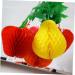 Amosfun 12pcs Paper Honeycomb Ornament Tissue Strawberry Decorations Party Scene Layout Locket Home Decoration Paper Fruit Pendant Honeycomb Decoration Household Hawaii - Buy Online on GoSupps.com