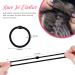 Topsy Tail Hair Loop Styling Tool Set with 10 Hair Ties - Pink & Red - Buy Online on GoSupps.com