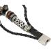 Leather Strap Watch Strap Adjustable Vintage Durable Flexible Replacement Metal Watch Strap For Men For Everyday (Black and Black) - Buy Online on GoSupps.com